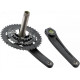 Шатуни Shimano Alivio FC-T4060 175мм 48/36/26T 9К AFCT4060E866XL без захисту чорний