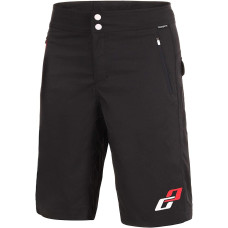 Велошорти GHOST All Mountain XL Shorts man black/white/red 14384