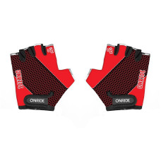 Рукавиці дитячі ONRIDE Gem 3-4р червоний/чорний 63230305