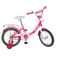 Велосипед дитячий Profi Princess Girl 16" Y1615 Фіолетовий Малиновий