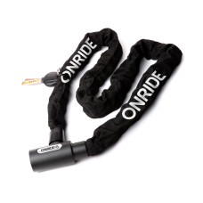 Велозамок OnRide Tie Lock 30 6х1000мм ланцюговий на ключ 1620199