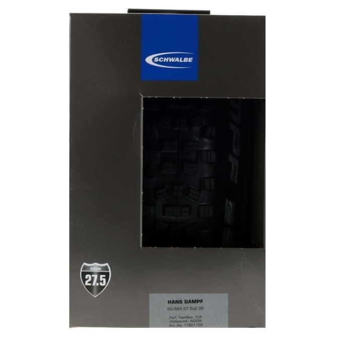 Велошина 27.5x2.35 Schwalbe Hans Dampf TwinSkin TLR B/B HS491 Addix 67EPI 11601105