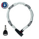 Велозамок Abus 6806K/110 Catena 110см Reflective Square Chain 691058