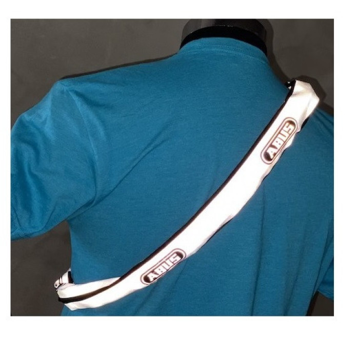 Велозамок Abus 6806K/110 Catena 110см Reflective Square Chain 691058