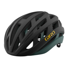 Велошолом Giro Helios Spherical Mips S (51-55см) матовий Чорний/зелений Art 7129161