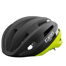 Велошолом Giro Synthe Integrated Mips II S (51-55см) матовий Чорний/зелений Art 7130707