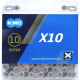Ланцюг KMC X10 10-швид 122 ланки BX10NB122 чорний/сірий