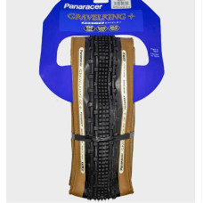 Велошина 700х43С Panaracer GravelKing SK+ Folding Black/Brown RF743-GKSK-P-D