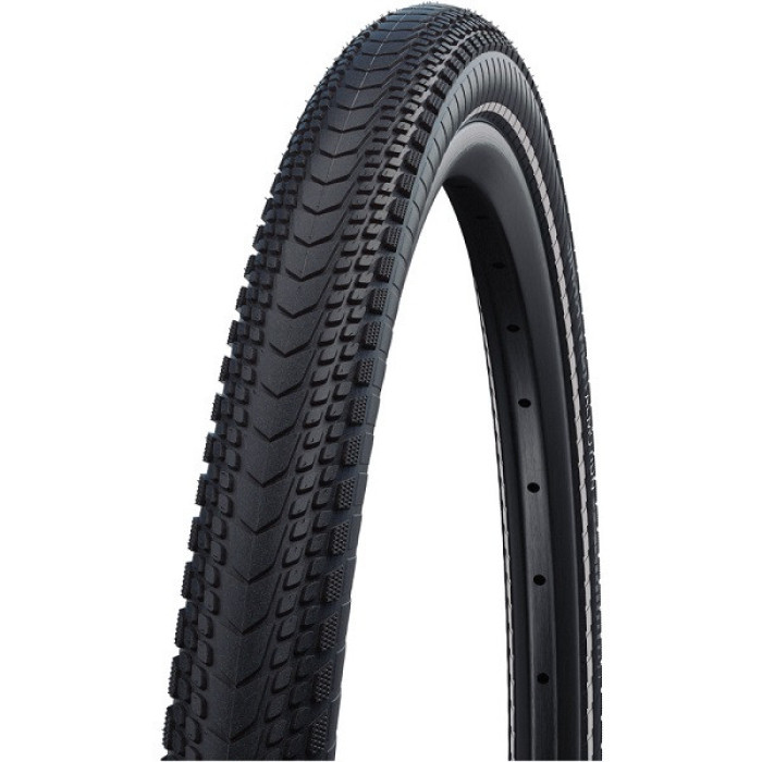Велошина 28x2.15 (55-622) Schwalbe Marathon Almotion V-Guard Folding Evolution B/B-SK+RT HS603 ADDIX TIR-61-59
