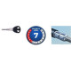 Велозамок Abus 7200 Ivera Steel-O-Flex 110мм 551383