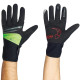 Велорукавиці NorthWave Sonic Long Gloves black/green FLU Зимові р-р L Art 805024