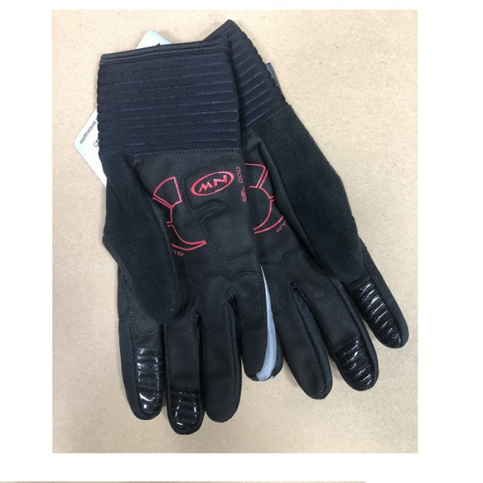 Велорукавиці NorthWave Sonic Long Gloves black/green FLU Зимові р-р L Art 805024