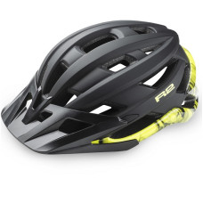 Велошолом R2 Guard L (58-62см) Жовтий/чорний Art ATH34B/L