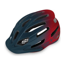 Велошолом R2 Spirit M (55-59см) зелений/червоний Art ATH33E/M