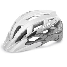 Велошолом R2 Lumen M (55-59cm) матовий біло/сірий Art ATH18C/M