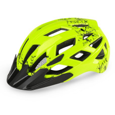 Велошолом R2 Lumen Junior S (52-55сm) матовий жовто/чорний Art ATH20B/S