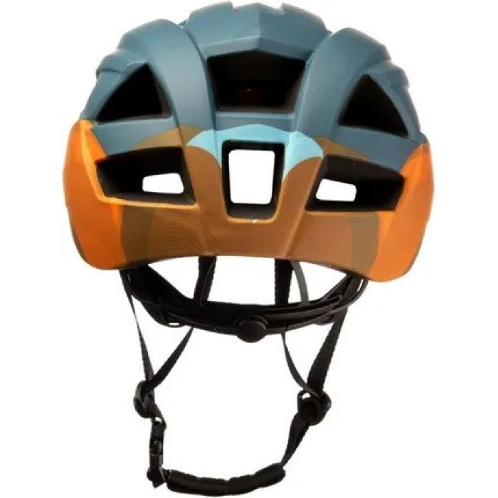 Велошолом R2 Wheelie M (56-58cm) Синій/помаранчевий Art ATH23H/M