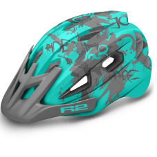 Велошолом R2 Wheelie M (56-58см) Мятний/сірий Art ATH23G/M