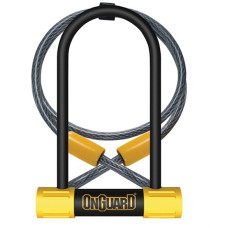 Велозамок OnGuard Bulldog Medium DT 8015 90x175мм + кабель 120см LCK-93-46
