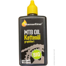 Змазка ланцюга HansLine MTB-Oil BIO графітова 100мл Art 6302739