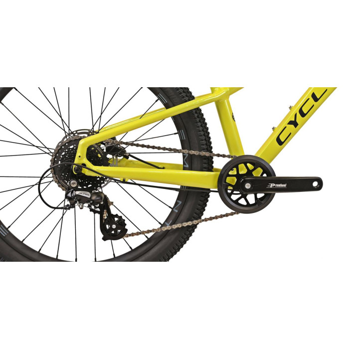 Велосипед Cyclone ULTIMA 24" рама 12" 2025 Жовтий Art 25-102