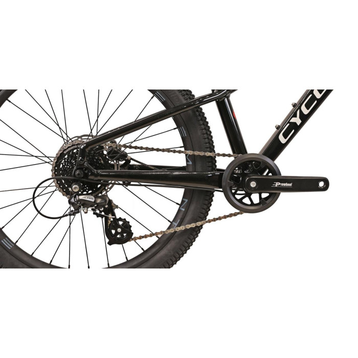 Велосипед Cyclone ULTIMA 24" рама 12" 2025 Чорний Art 25-100
