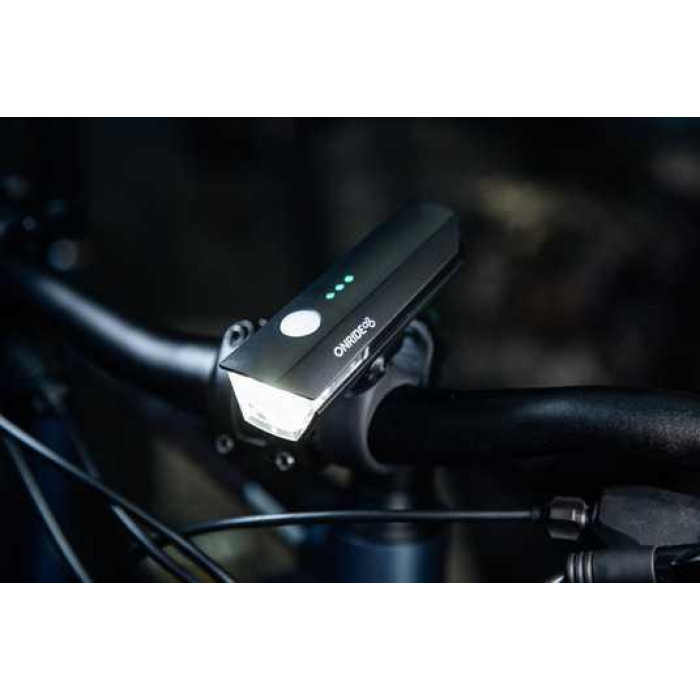 Велосипедна фара OnRide Rock 200lm 1800mAh Type-C Art 6101800