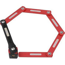 Велозамок Abus Bordo 5700K/80 uGrip Червоний Art 844287