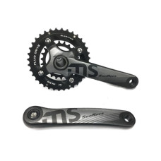 Шатуни SunRace FCMS66 Hollowtech 36-22T 175мм 104/64BCD Art FCMS66.L0DD.DS1.BX